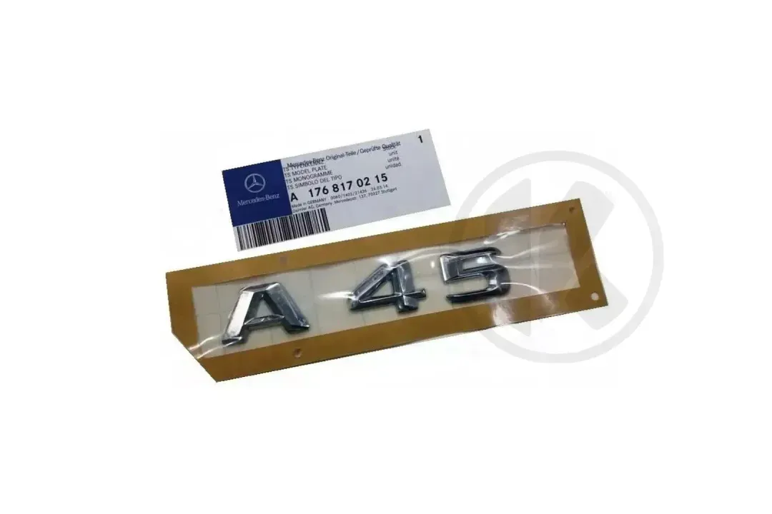 A 45 STICKER - MODEL BADGE